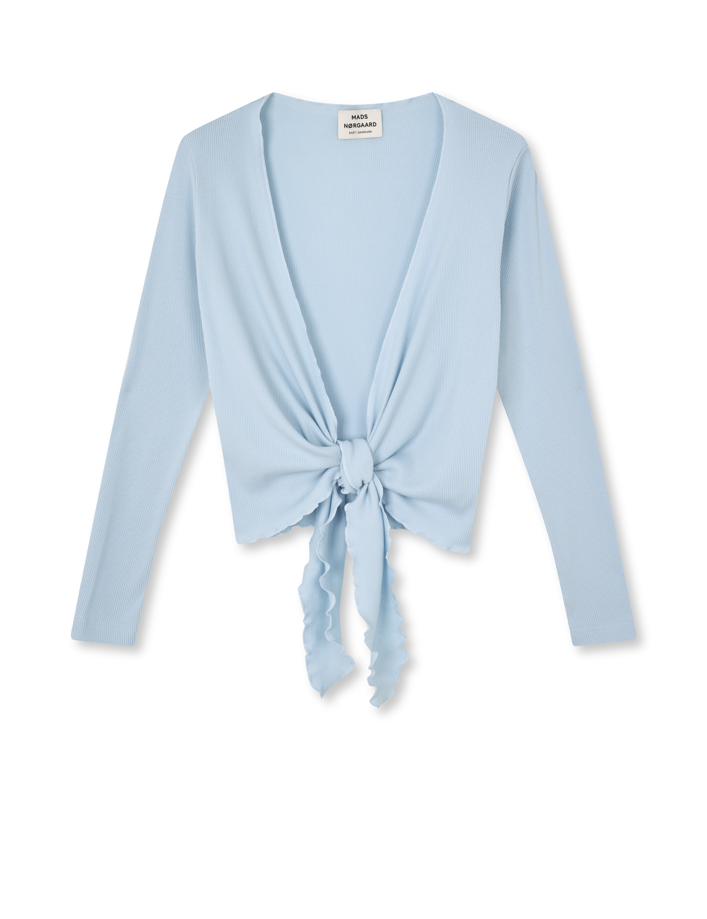 NPS Wrap Top Solid Colour, Light Blue