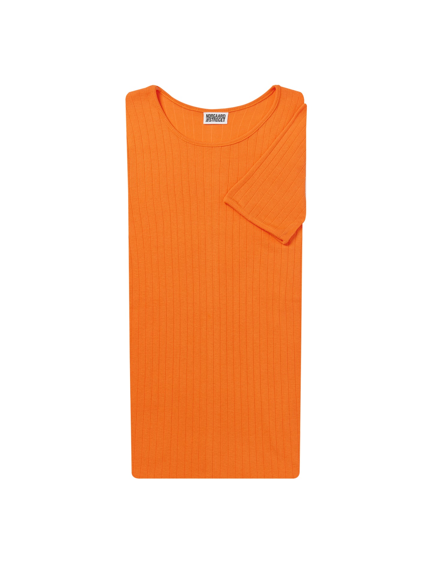101 Short Sleeve Solid Colour, Orange