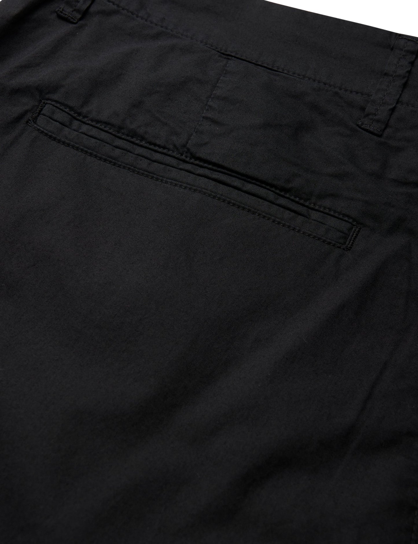 Dyed Air Cotton Posso Pant,  Black