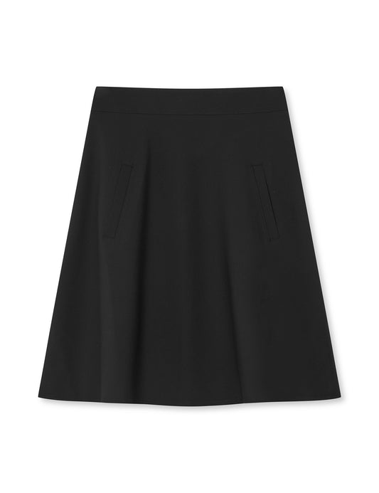 Recycled Sportina Stelly Skirt FAV, Black