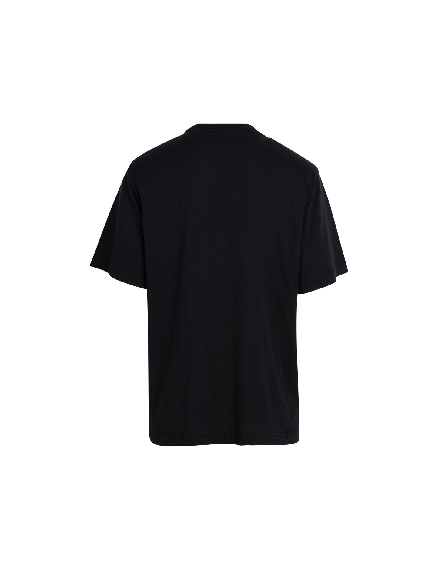 Washed Jersey Dassel Tee, Black