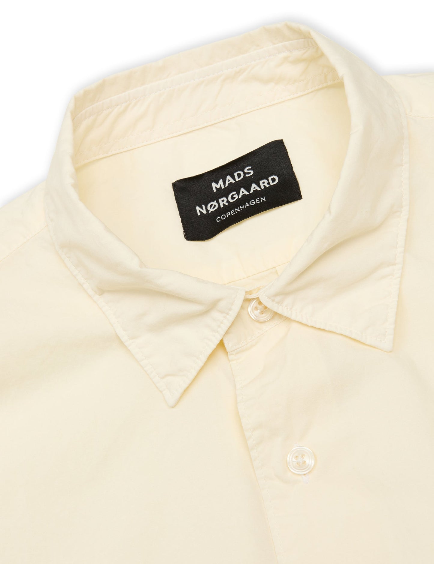 Cotton Poplin Malte Shirt, Vanilla Ice