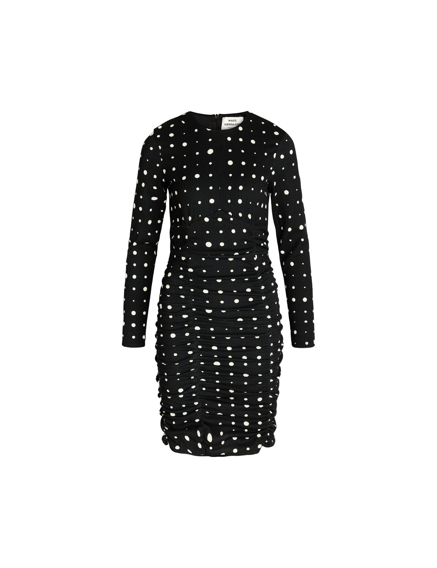 Pollux Amelia Dress AOP,  Mini Dot Play AOP/Black