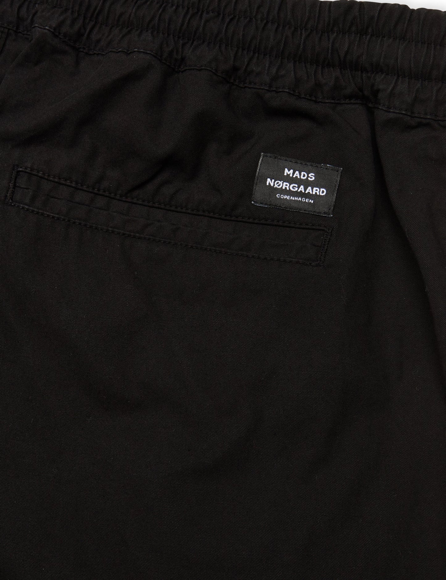 Fine Twill  Hektor Shorts,  Black