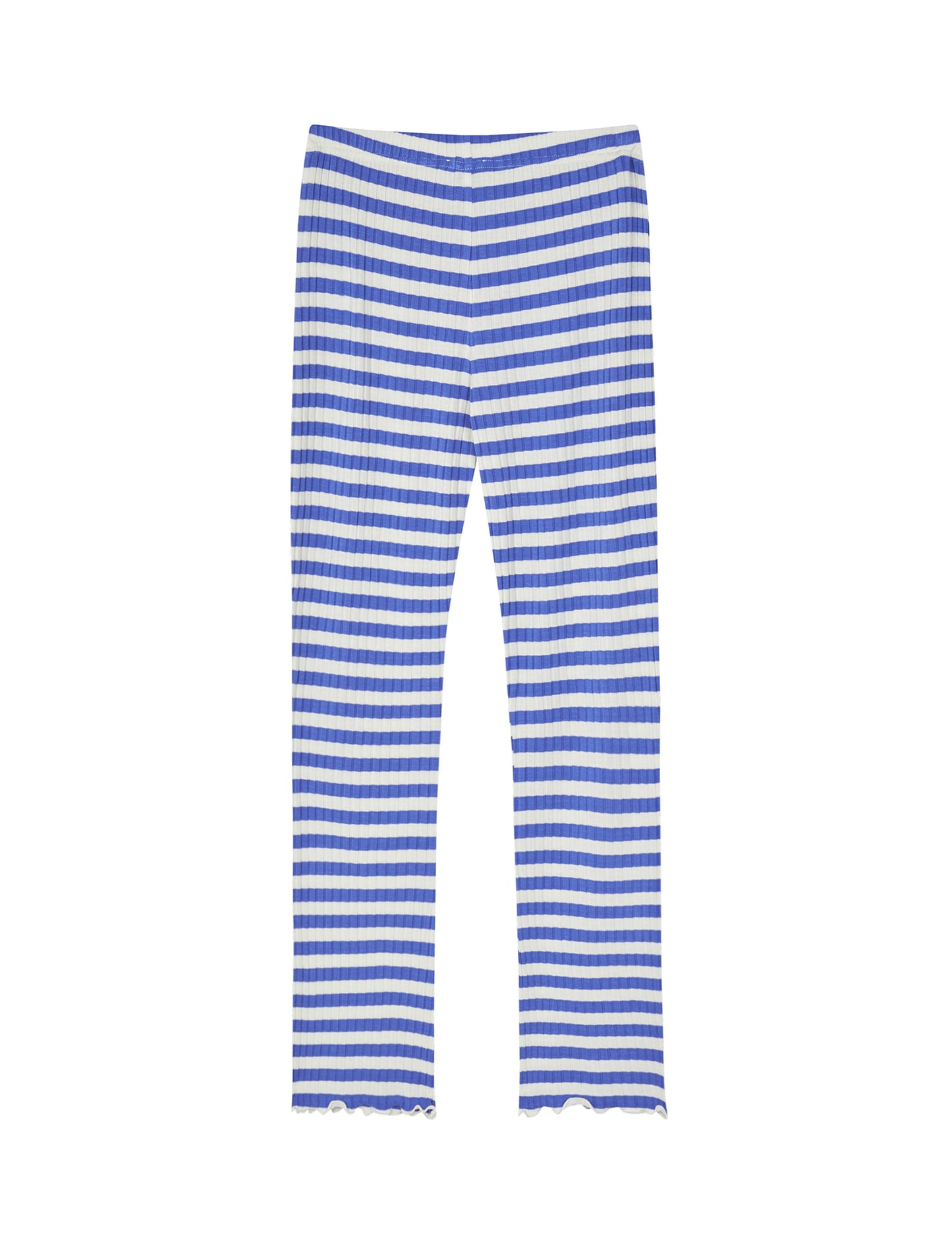 5x5 Classic Stripe Lala Leggings, Amparo Blue/ Vanilla Ice