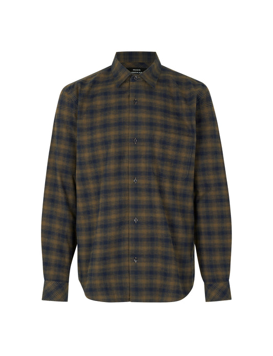 Cotton Flannel Malte Check Shirt, Cub Check