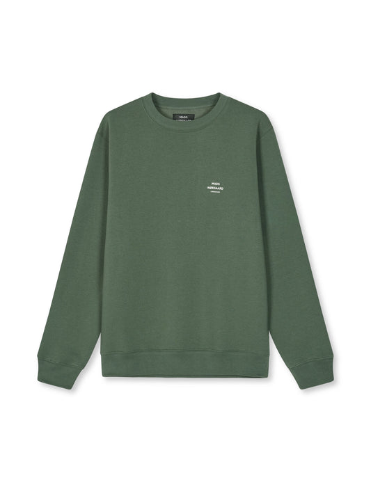 Standard Crew Logo Sweat, Duck Green