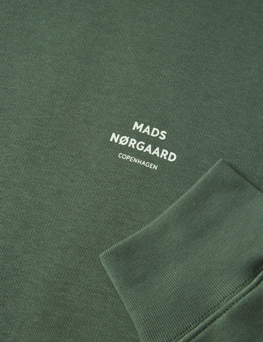 Standard Crew Logo Sweat, Duck Green