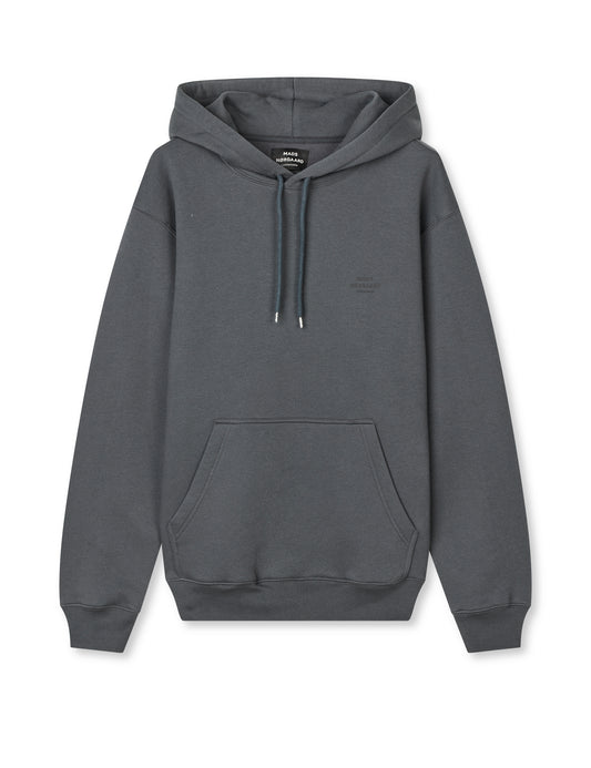 Standard Hoodie Logo Sweat, Black Oyster