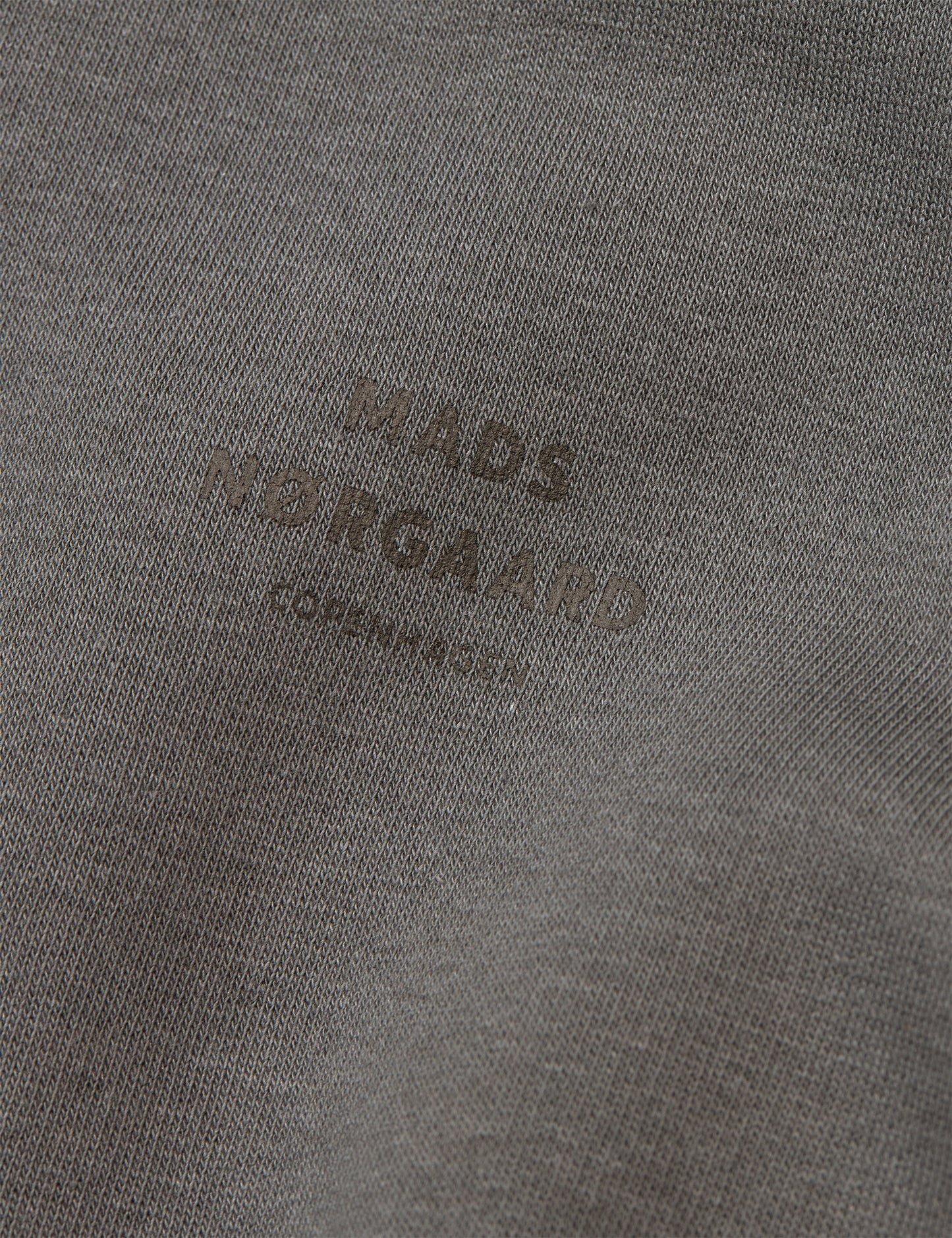 Standard Hoodie Logo Sweat, Black Oyster