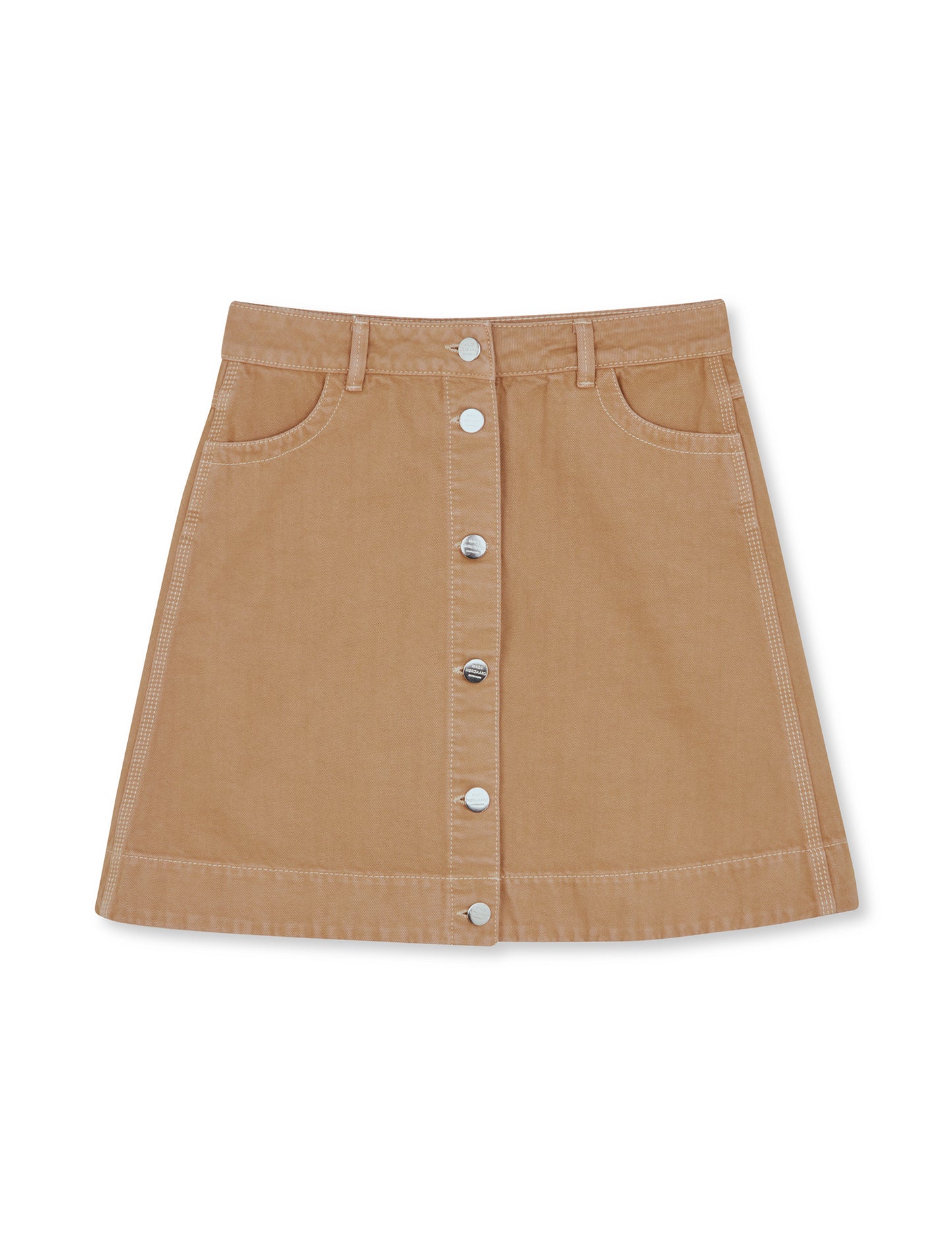 Soil Denim Ria Skirt, Tiger's Eye