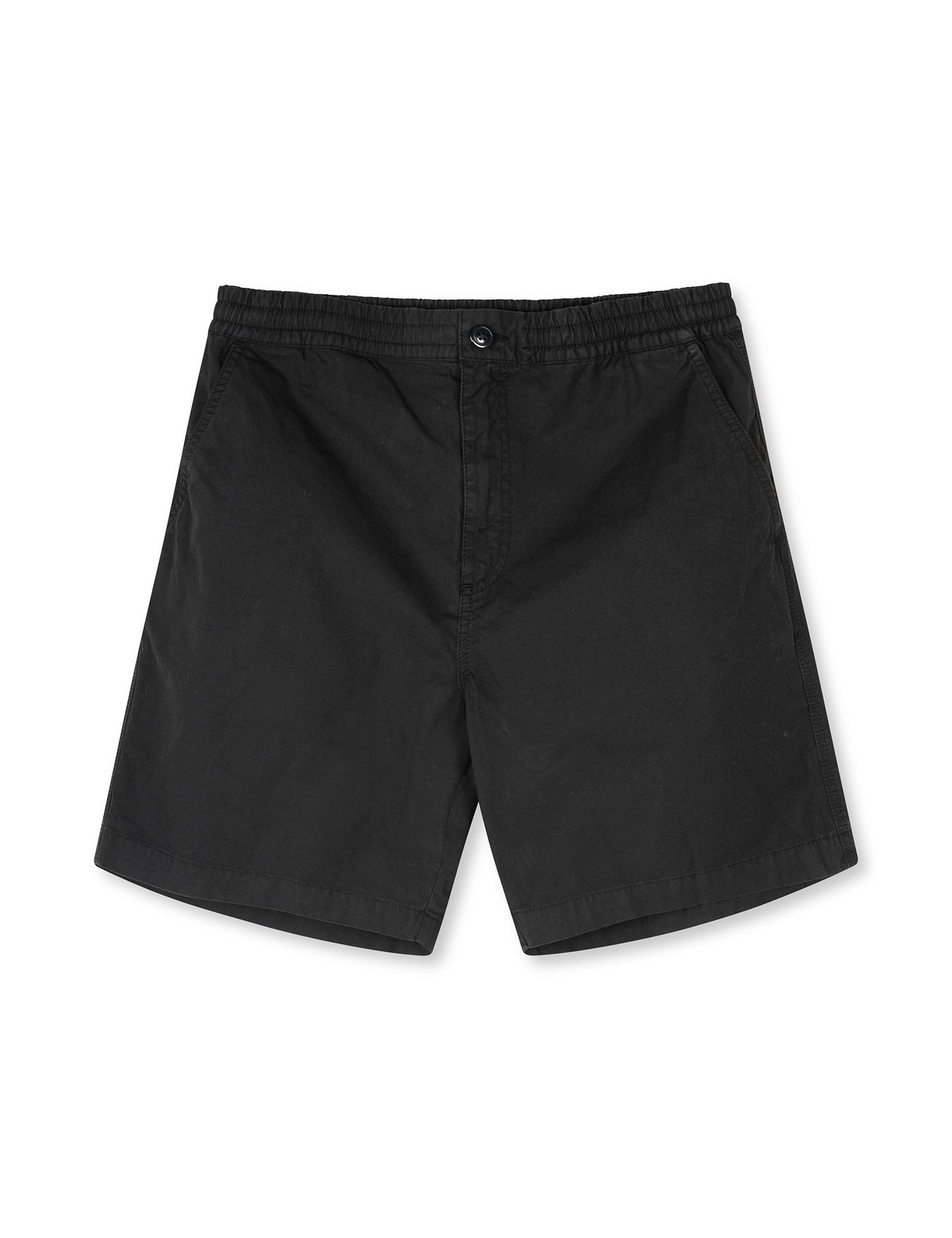 Fine Twill  Hektor Shorts, Black