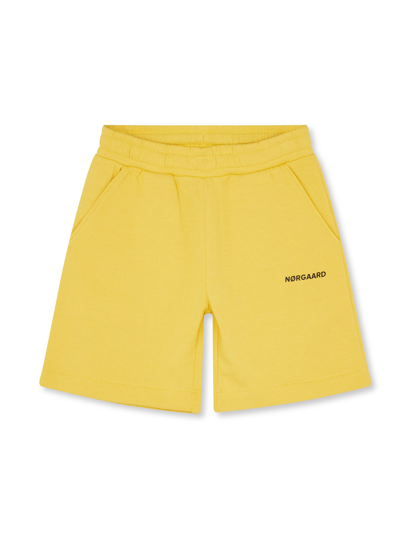 Organic Sweat Porsulano Shorts, Lemon Zest