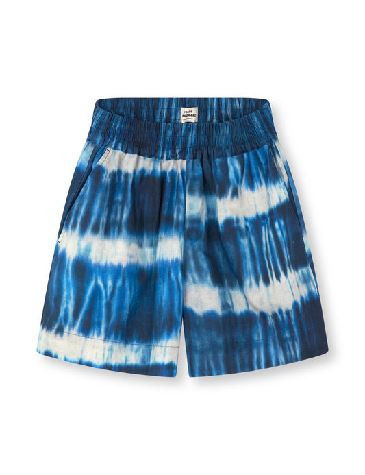 Colin Lora Shorts AOP, Tie Dye Stripe AOP Merthyl Blu