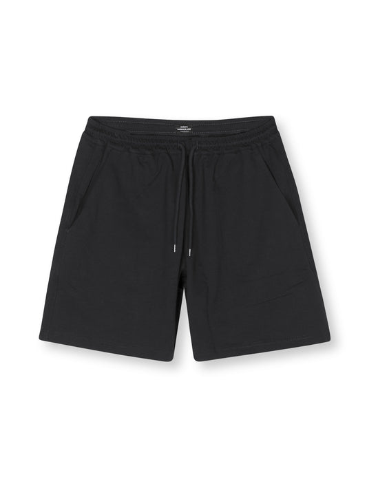 Light Terry Birk Sweat Shorts, Black