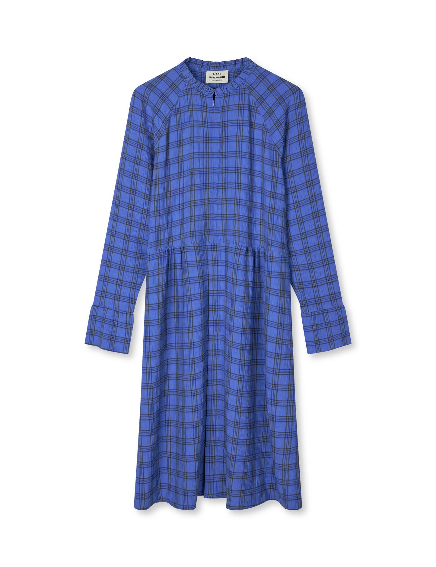 Check Pop Dupina Dress, Amparo Blue Check