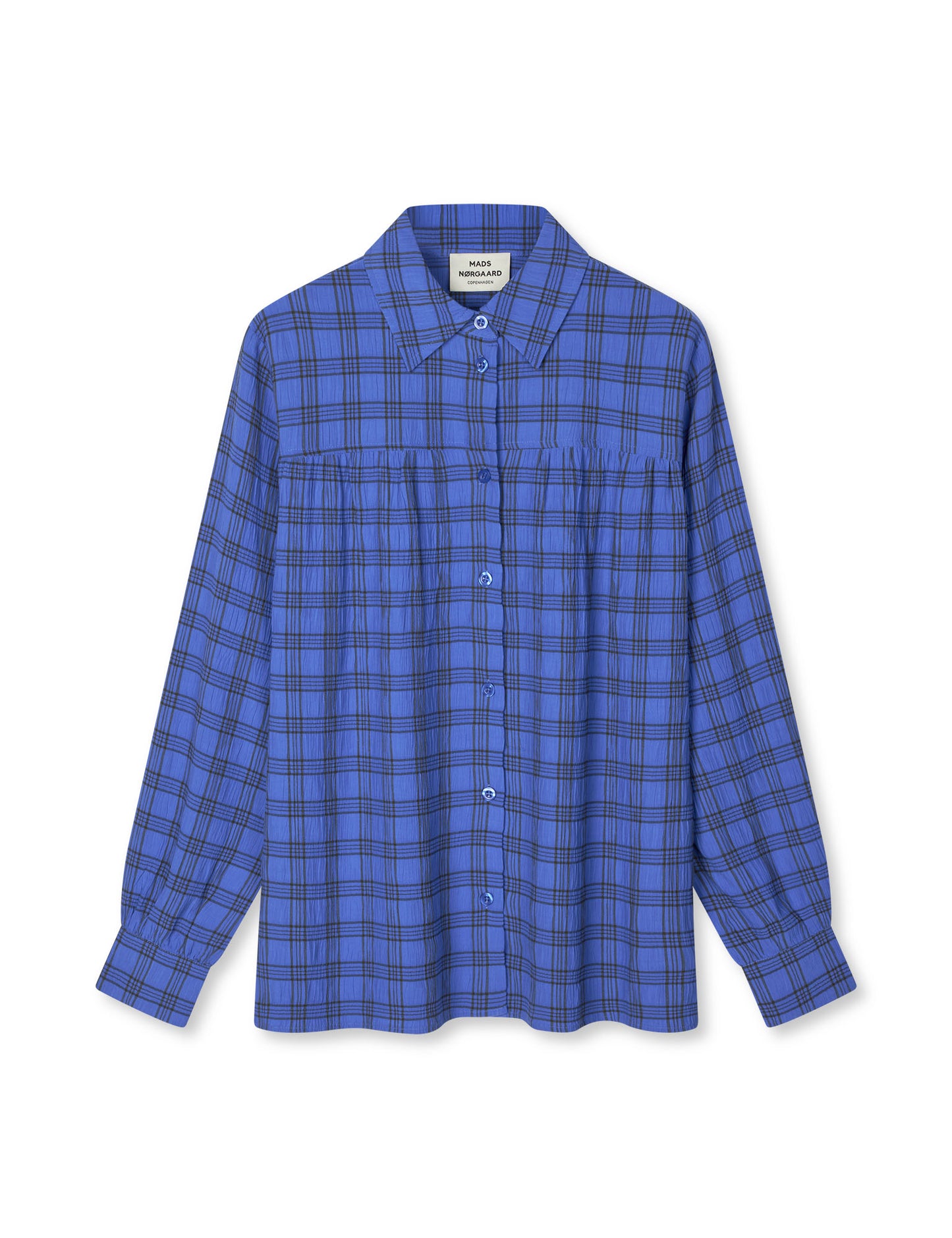 Check Pop Vina Shirt, Amparo Blue Check