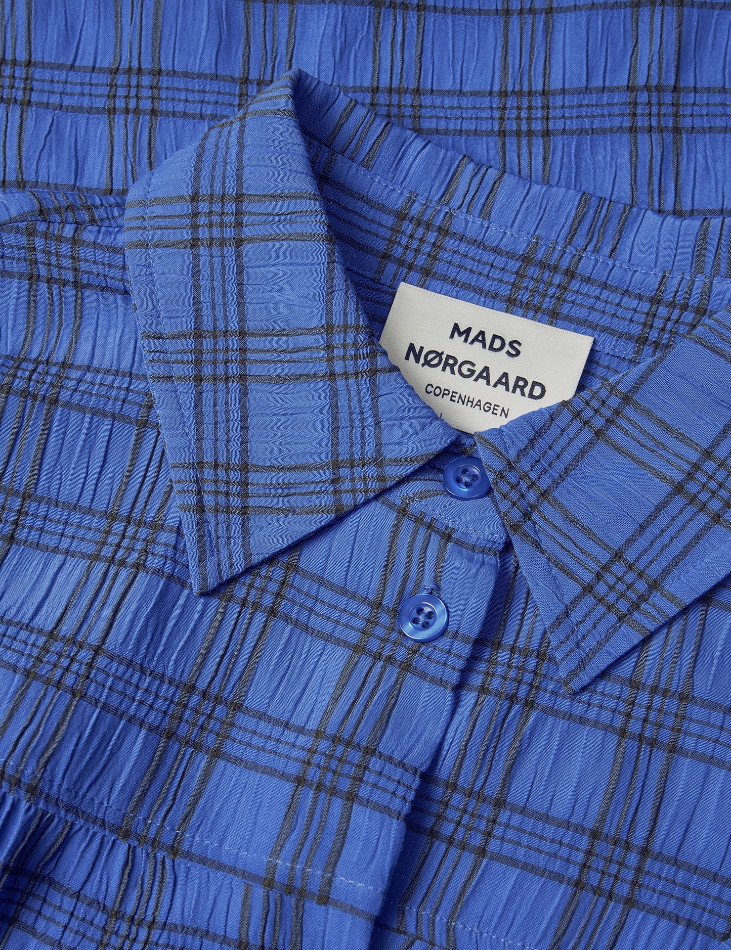 Check Pop Vina Shirt, Amparo Blue Check