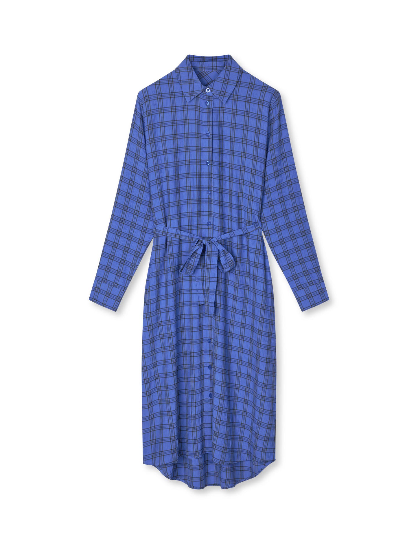 Check Pop Zina Dress, Amparo Blue Check