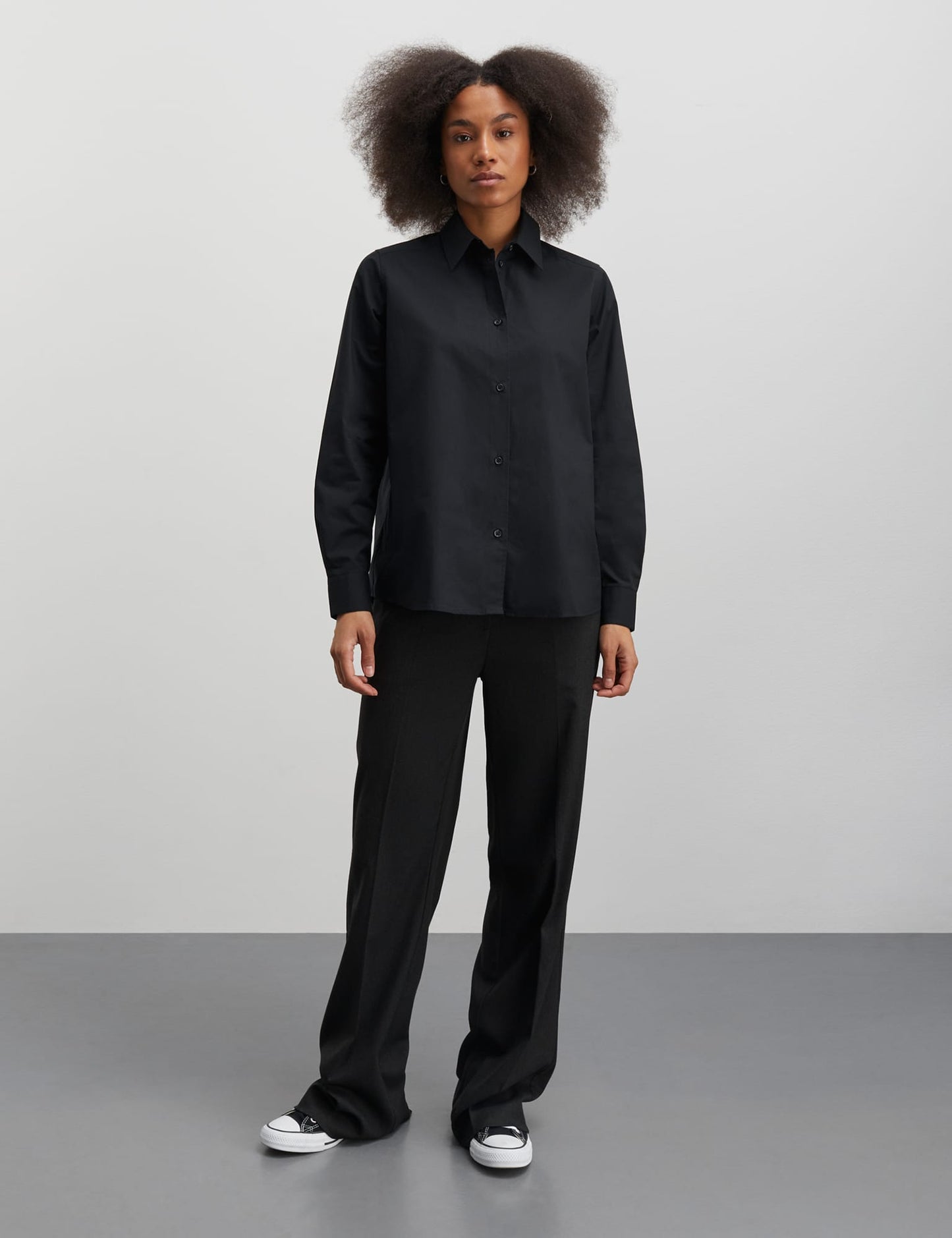 Cornwall Crane Shirt, Black