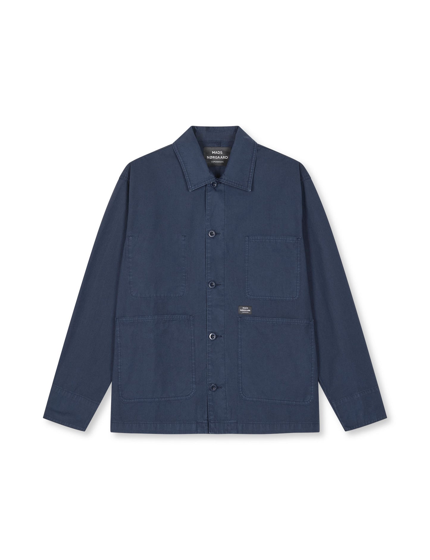 Fine Twill Chore Jacket, Midnight Navy