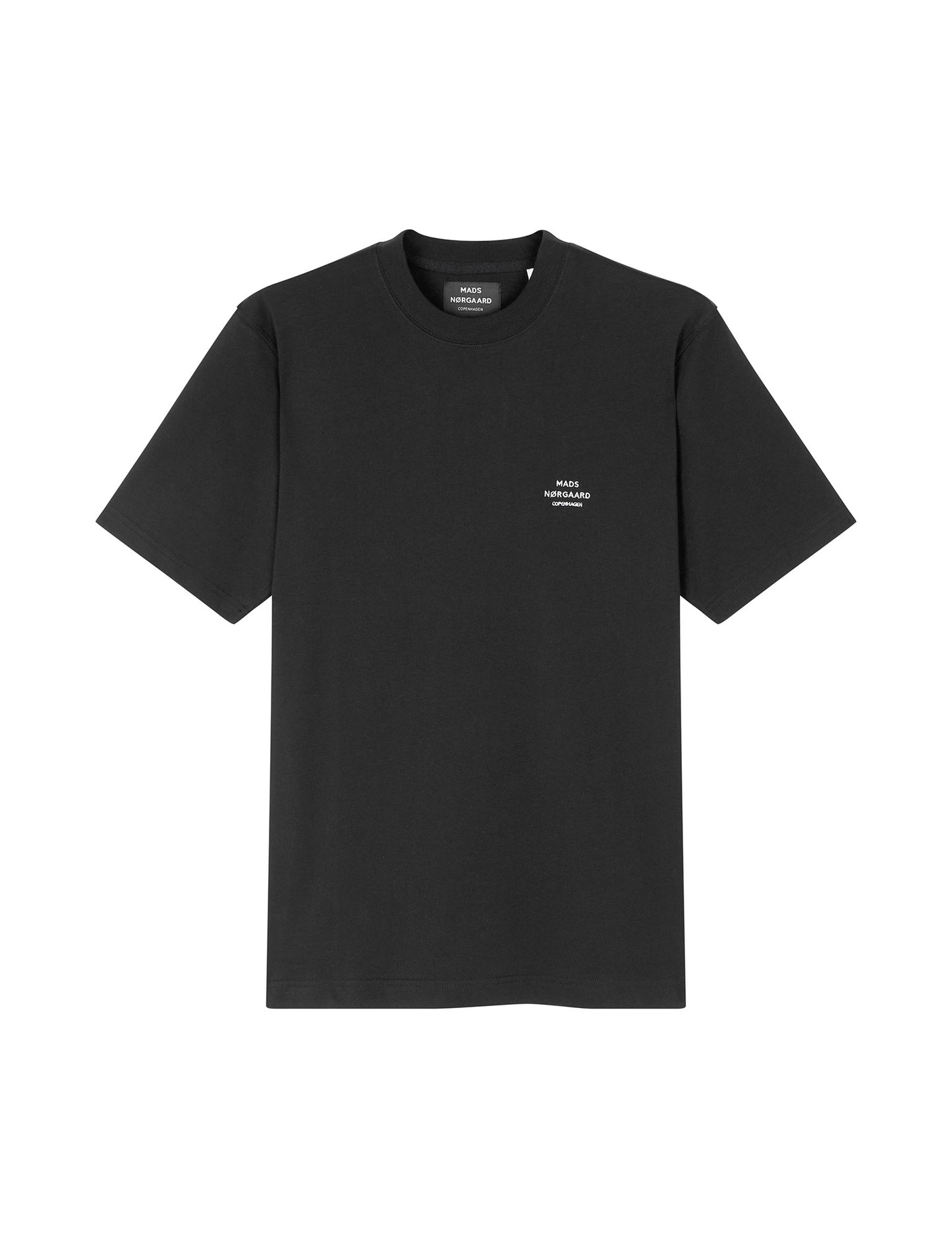 Cotton Jersey Frode Emb Logo Tee, Black