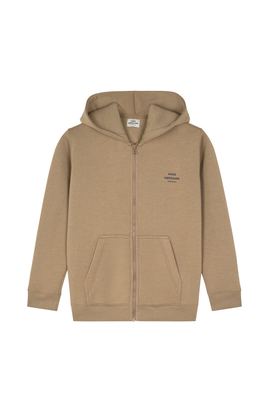 Standard Hudini Zip Sweatshirt, Lead Gray