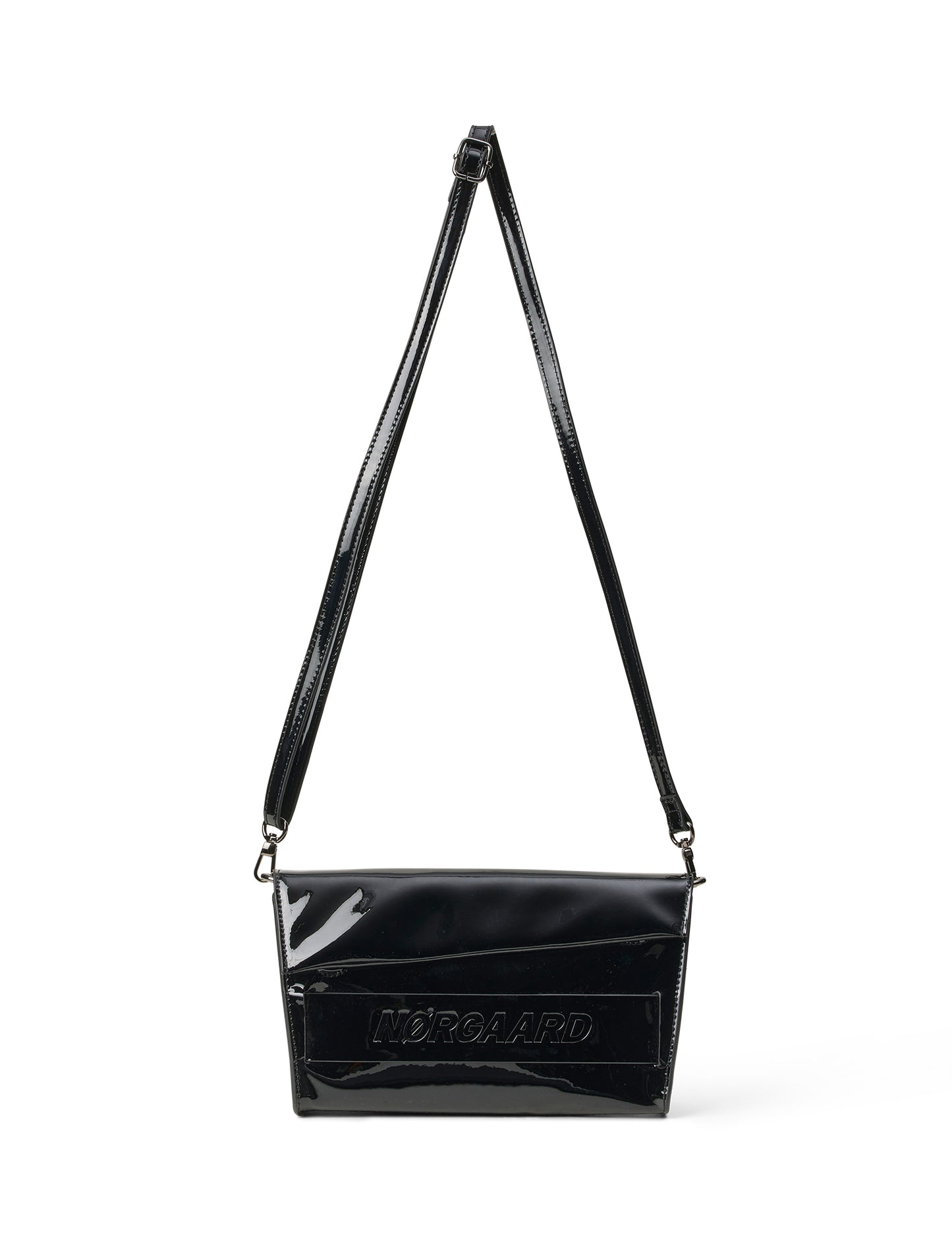 Press Lacquer Gigi Bag, Black