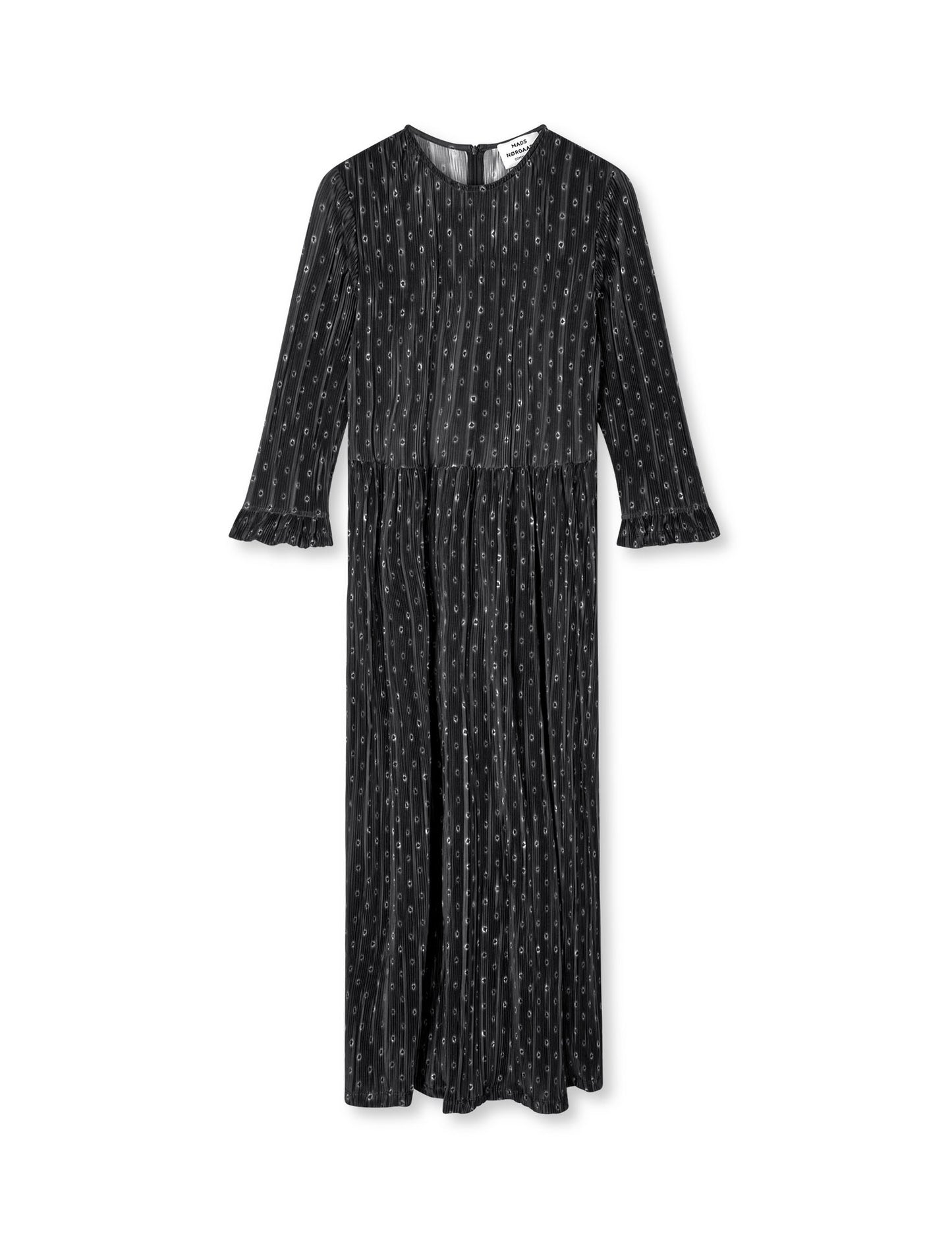 Luno Donny Dress AOP, Scribble Dot AOP/Black