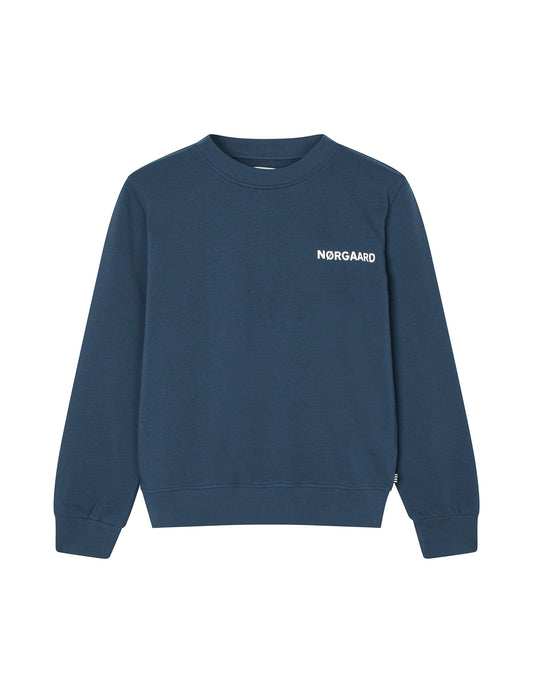 Organic Sweat Solo Sweatshirt, Midnight Navy