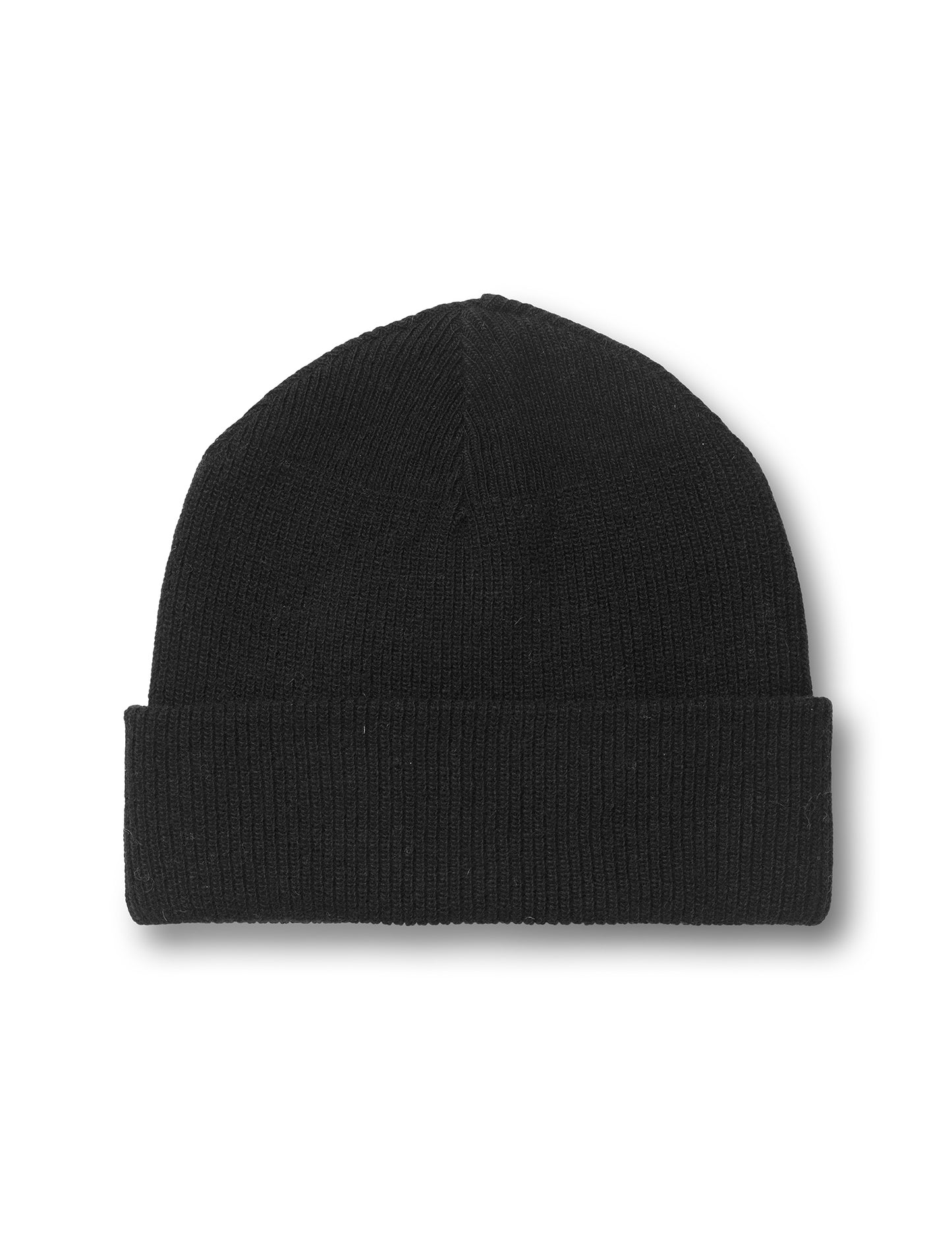 Eco Wool Toke Beanie, Black