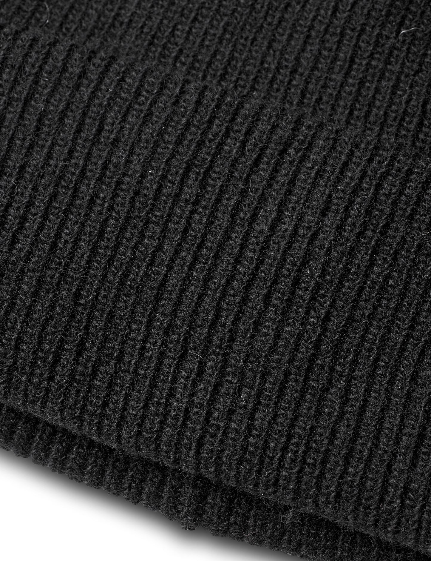 Eco Wool Toke Beanie, Black