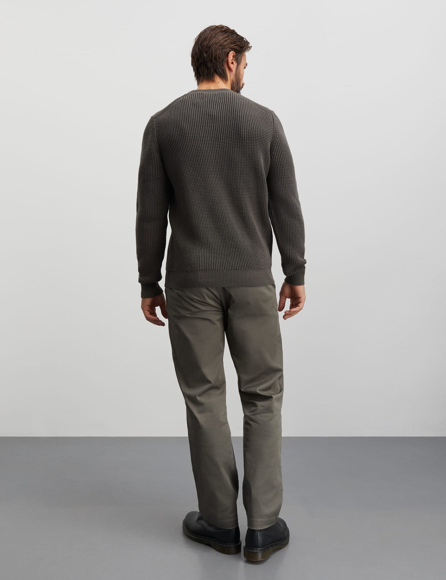 Tight Cotton Noah Knit, Beluga