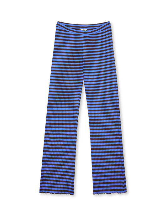 5x5 Stripe Lonnie Pants, Amparo Blue/Black Coffee