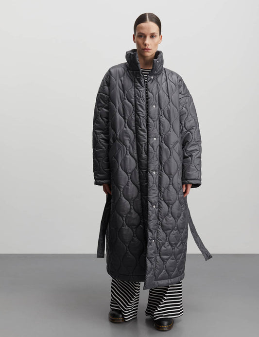 Shiny R Rafhil Coat, Asphalt