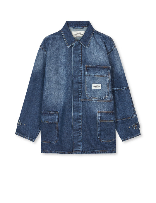 Arizona Denim Johnny Jacket, Blue Mid Wash