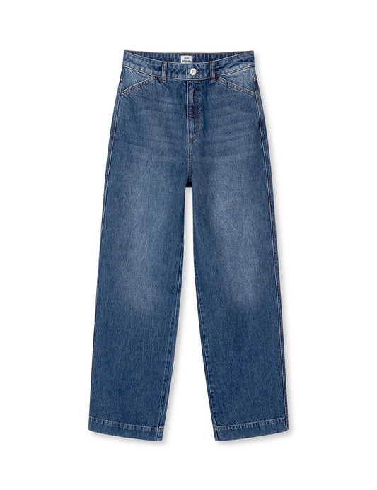 Arizona Denim Kargo Jeans, Blue Mid Wash