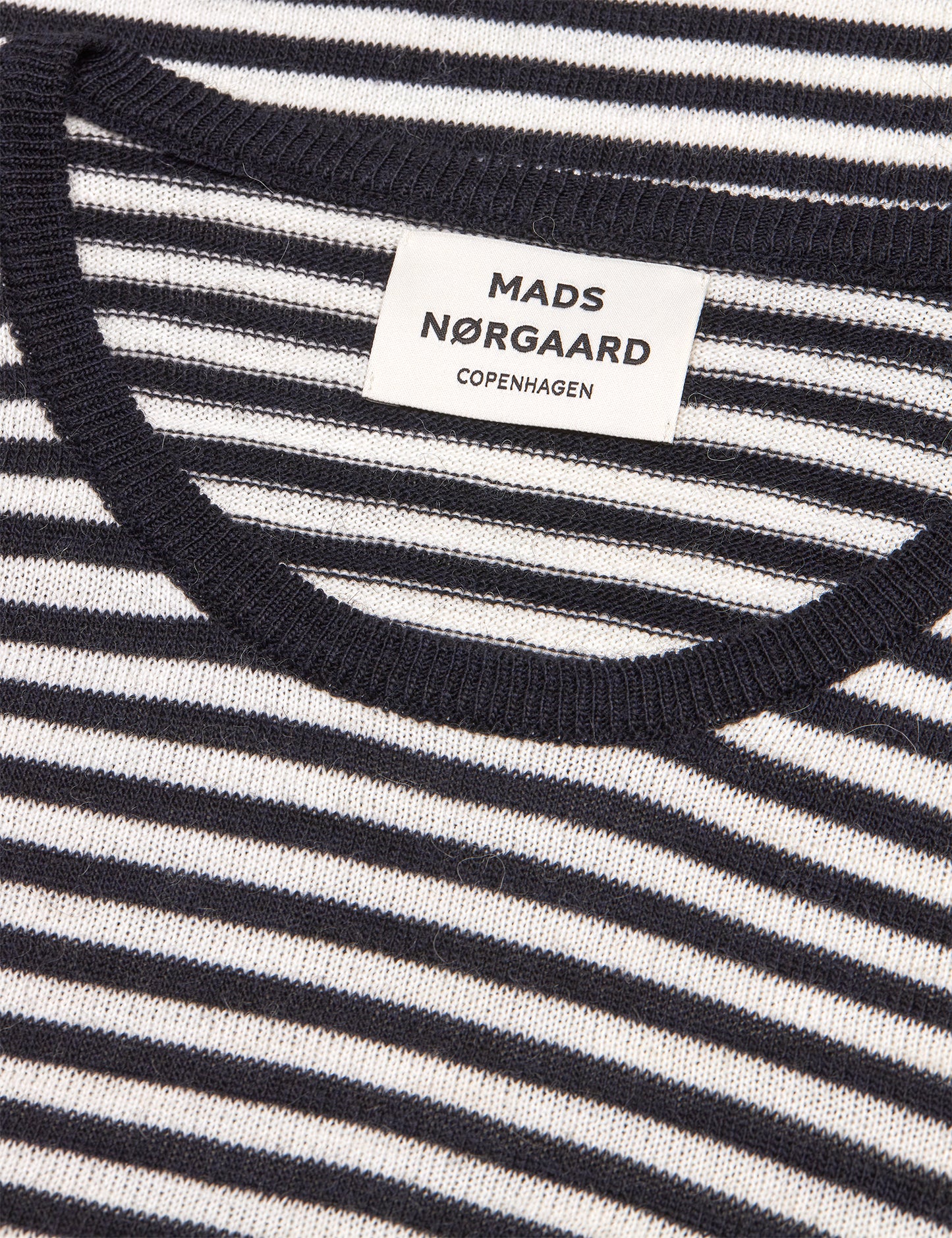 One Stripe Ellis Knit, Parisian Night/Ecru