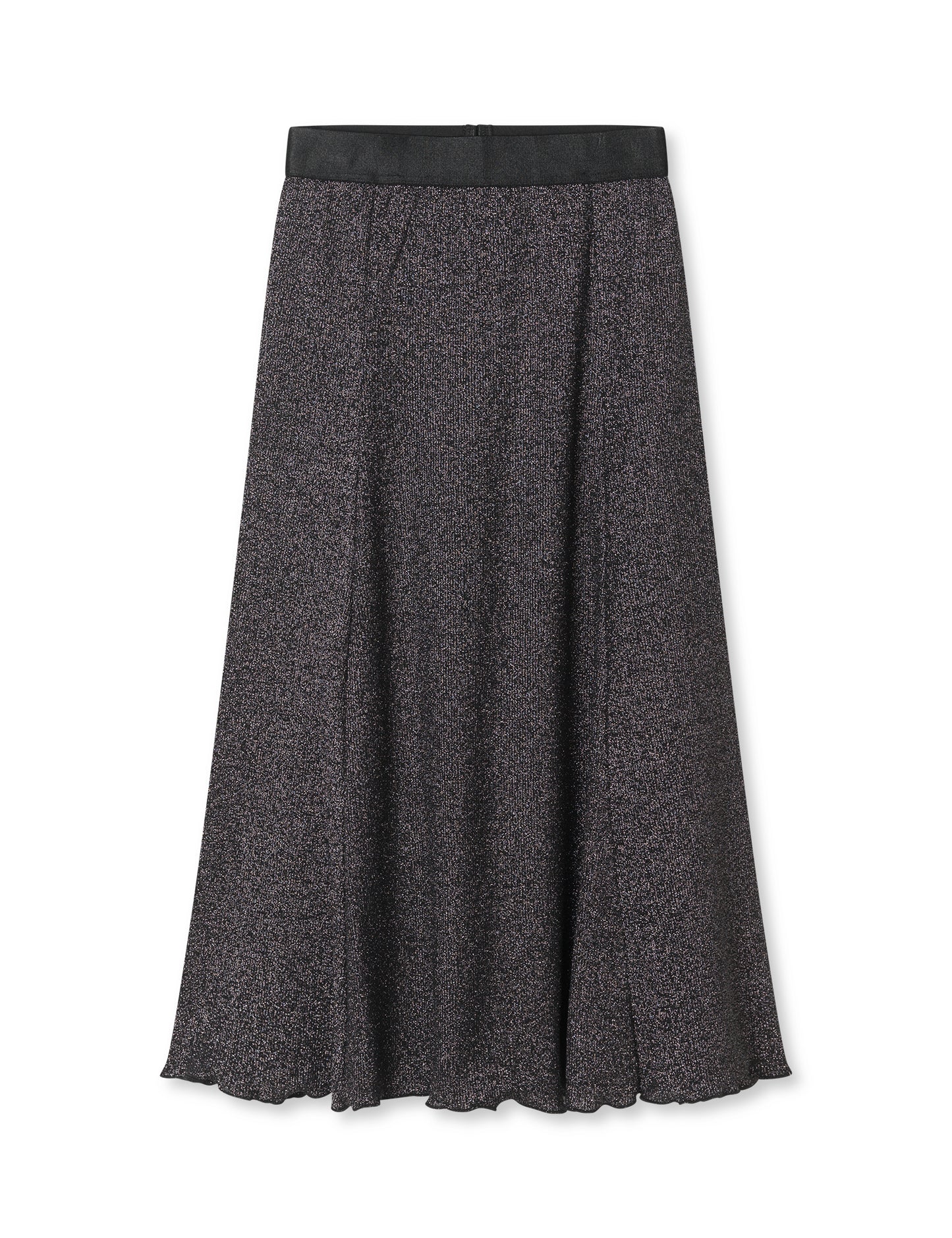 2x2 Lurex Salina Skirt, Gun Metal