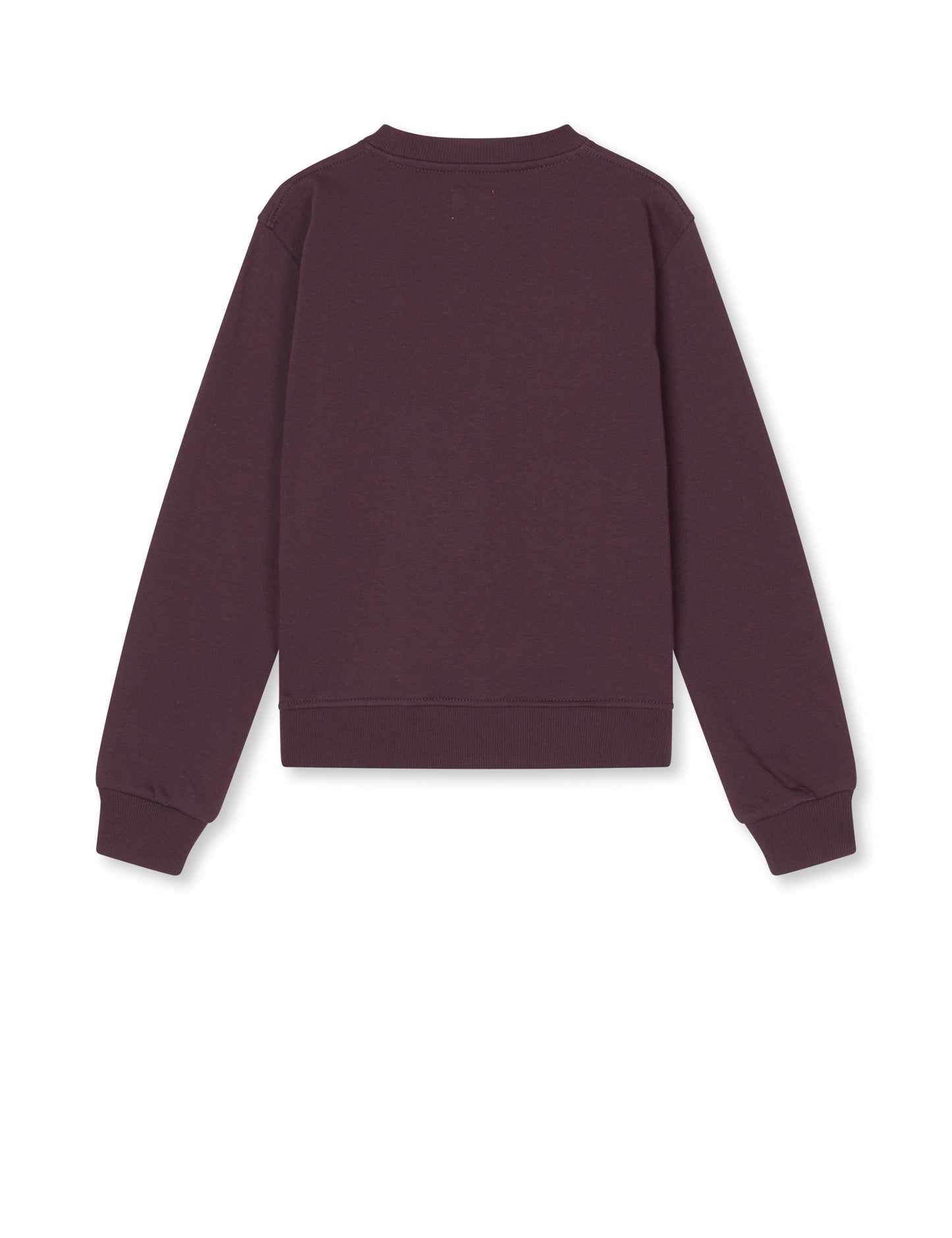 Organic Sweat Talinka Sweatshirt, Plum Perfect