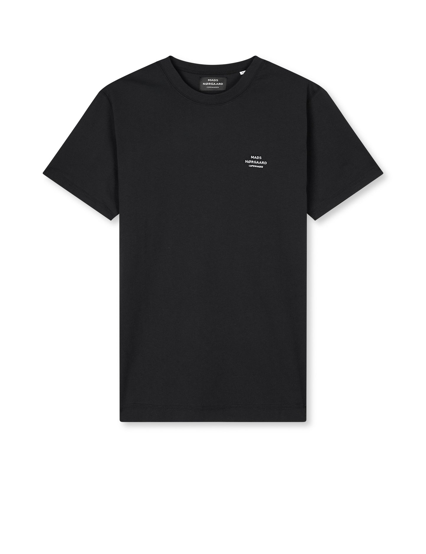 Cotton Jersey Frode Emb Logo Tee, Black