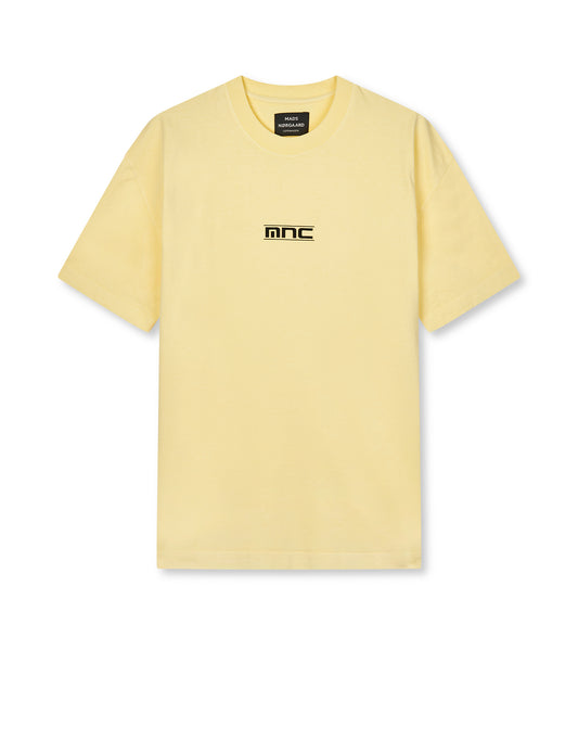 Open-End Dye Big Tee, Tender Yellow