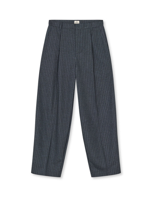 Pinstripe Melange Maria Pants, Parisian Night Melange