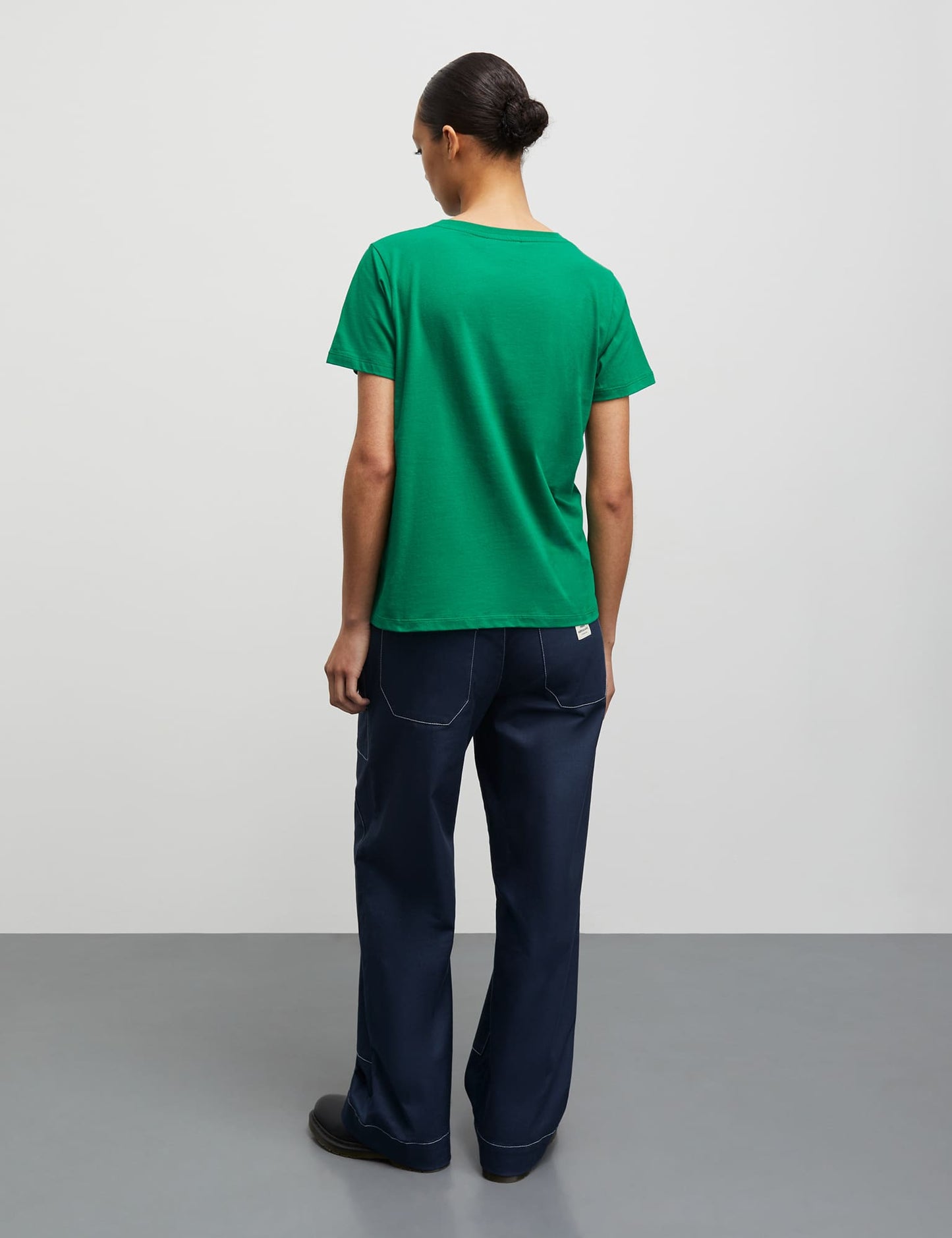 Single Organic Trenda P Tee, Verdant Green