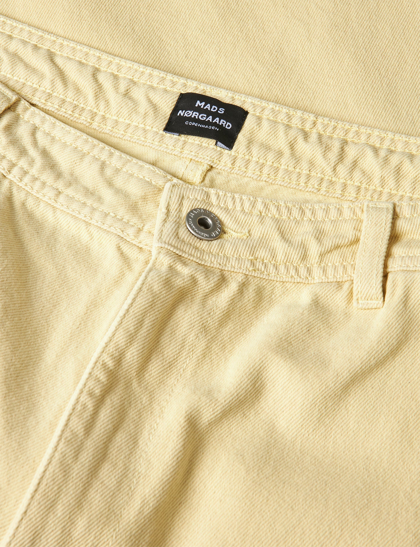 Sunset Twill Big Work Shorts, Tender Yellow