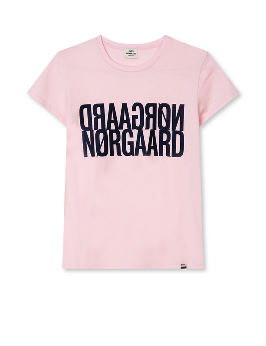 Single Organic Tuvina Tee, Parfait Pink