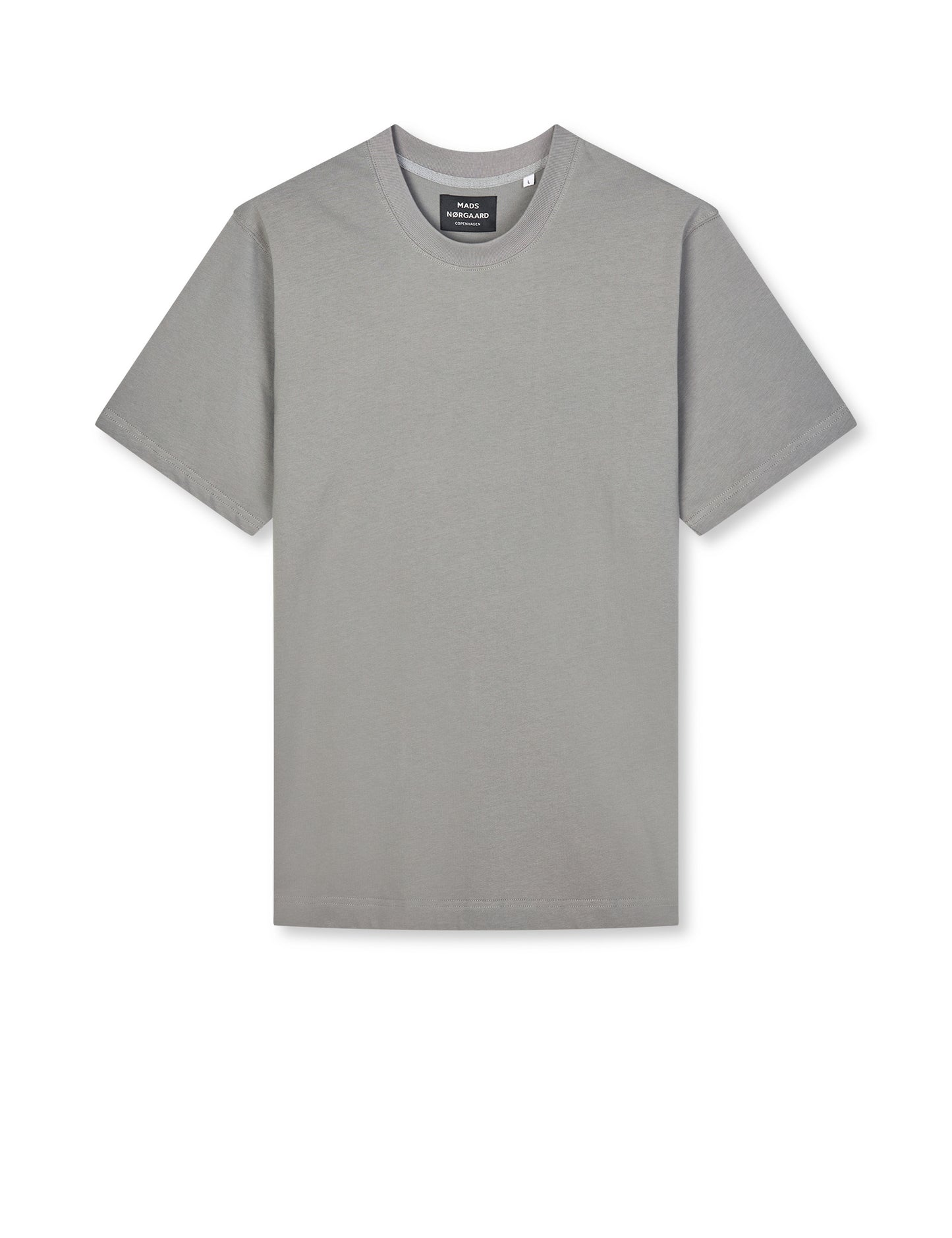 Cotton Jersey Frode Tee, Moon Mist