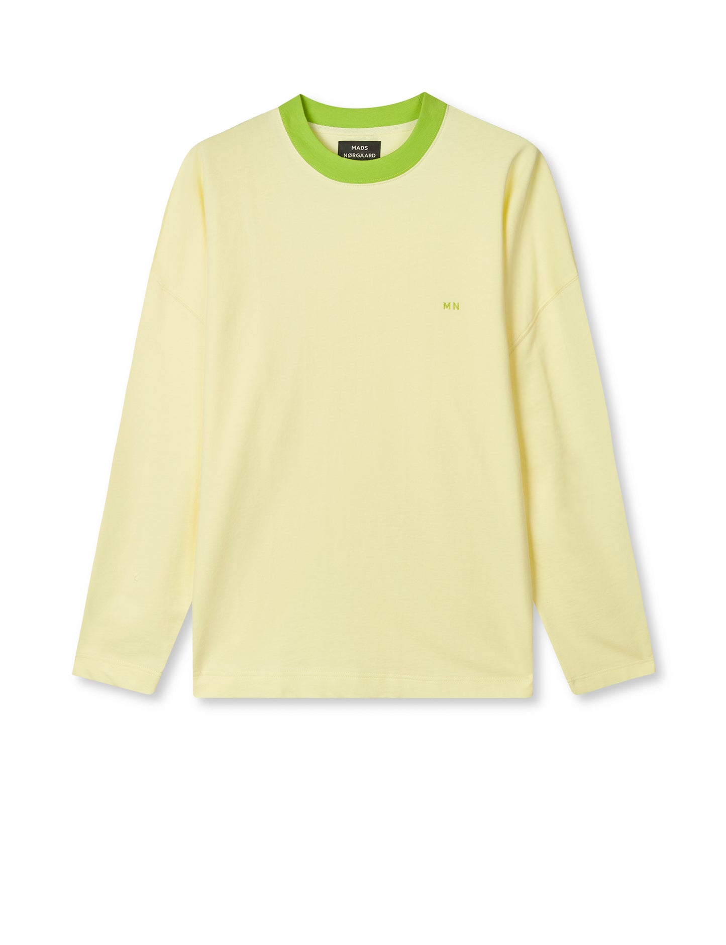 Light Terry Aksel Sweat, Tender Yellow