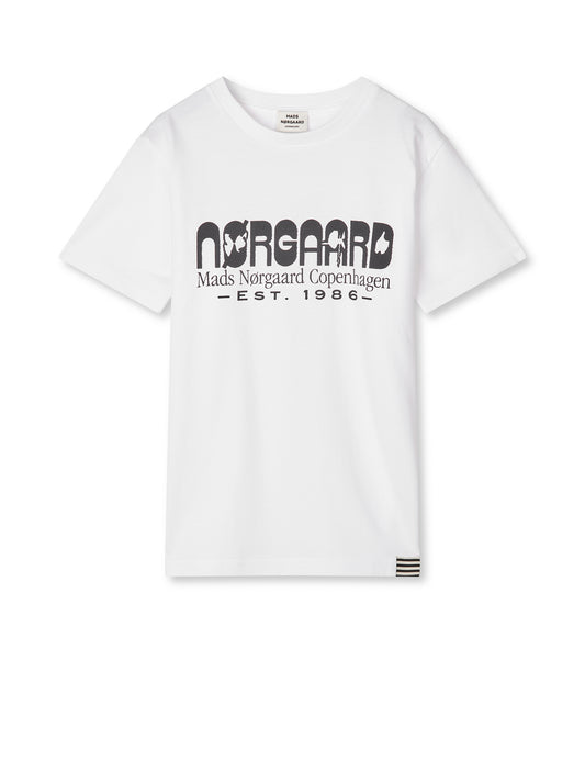 Printed Tee Thorlino Tee, White