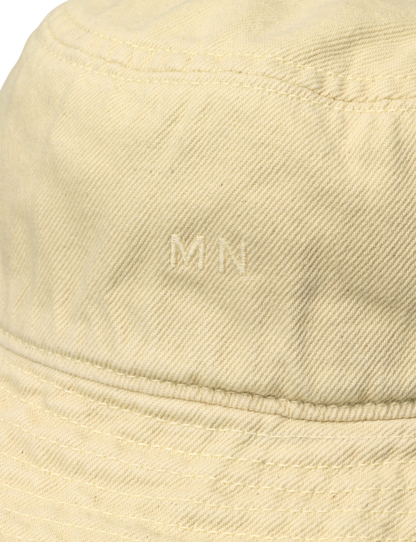 Sunset Twill Bucket Hat, Tender Yellow